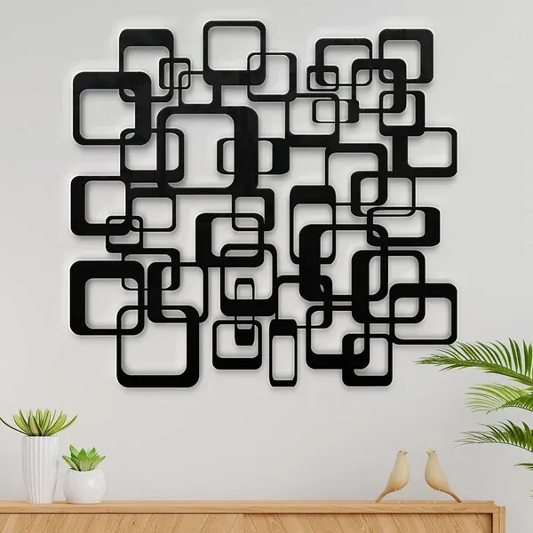 Metal Wall Art Modern Abstract