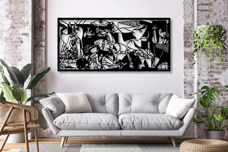 Metal Wall Art Guernica