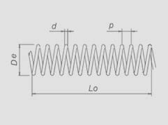 > SPEZZONI DI COMPRESSIONE (misure in mm)