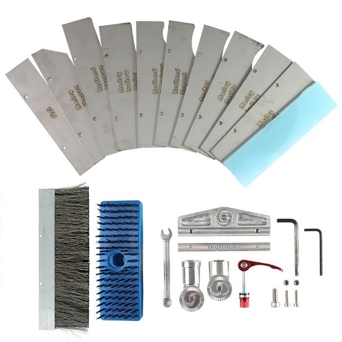 SkyScraper Package For Roof Cleaning (11 blades included)