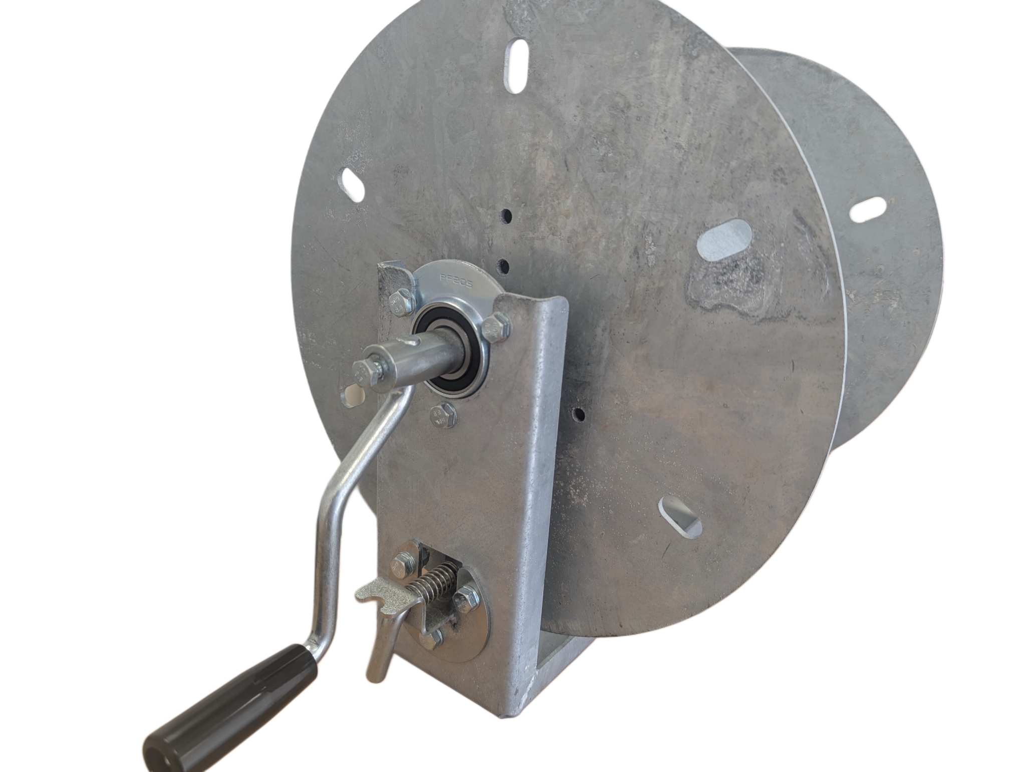 50 metre galvanised hose reel