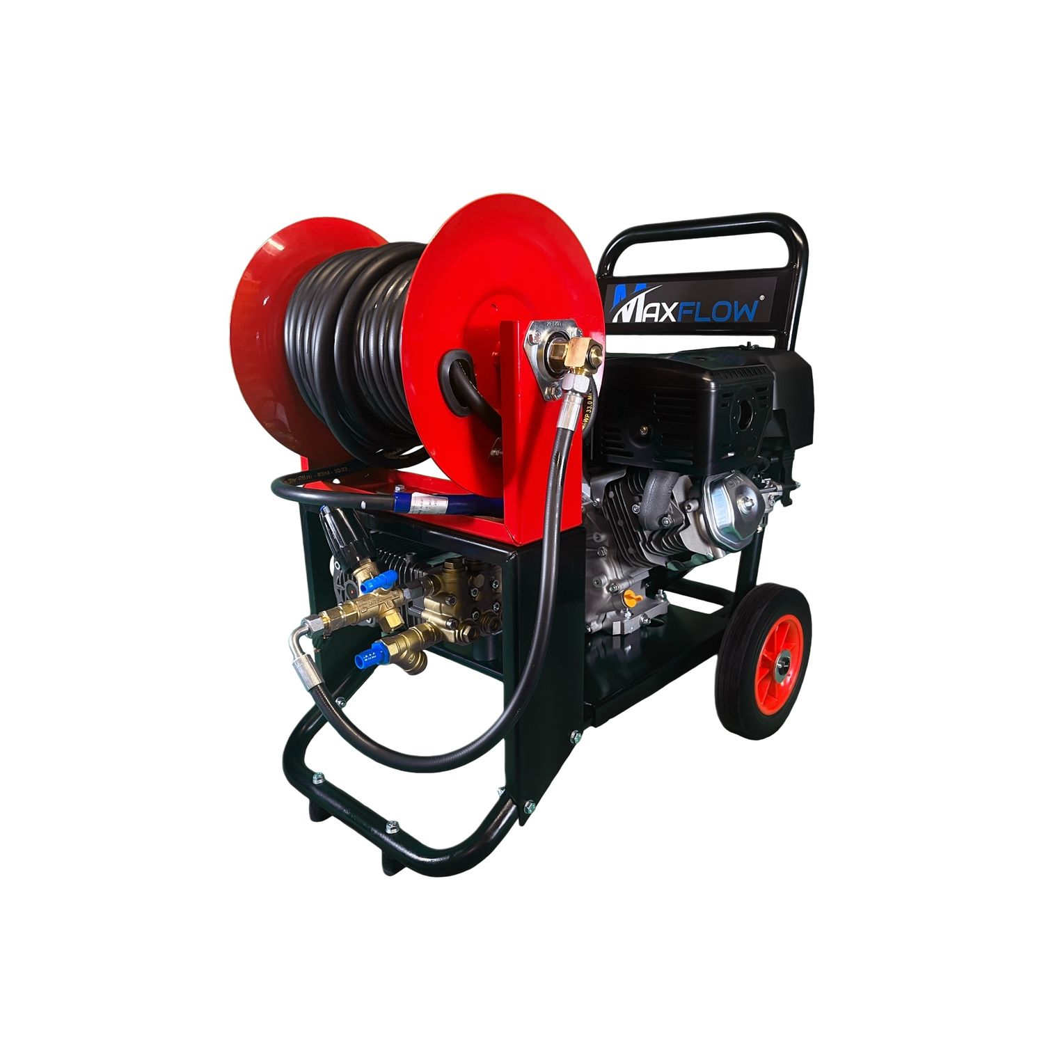 Loncin G420 21 LPM Gearbox Driven Compact Frame + 30M Reel - Maxflow Industrial Pressure Washer