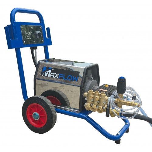 Maxflow Electric Pressure Washer Upright Frame – 400v 15 LPM 200 Bar