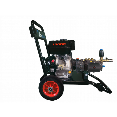 Maxflow Industrial Pressure Washer - Loncin G420 21 LPM Gearbox Driven Compact Frame
