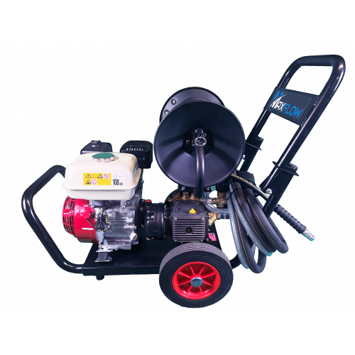 Semi-Industrial Pressure Washer - Honda GX200 14 LPM Compact Frame with reel