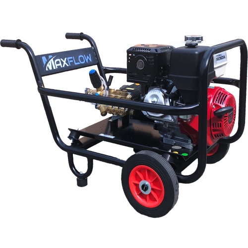 Industrial Pressure Washer - Honda GX390 21 LPM Comet Pump Trolley Frame