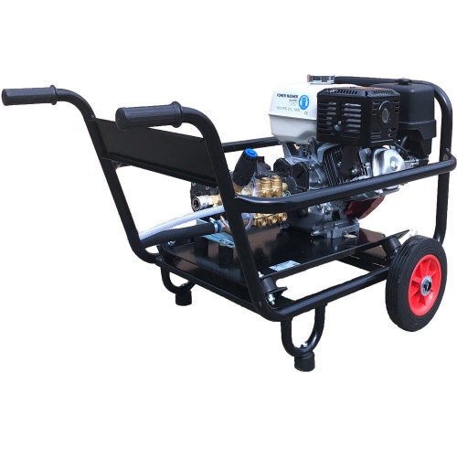 Industrial Pressure Washer - Honda GX390 21 LPM Interpump Trolley Frame (Electric Start)