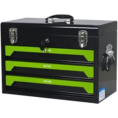 Pacini 3 Drawer Tool Chest with Full Tool Set