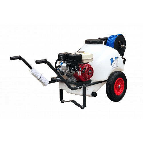 Maxflow Semi-Industrial Softwash Mini Bowser System - Honda GX160 12 LPM + 30M Reel