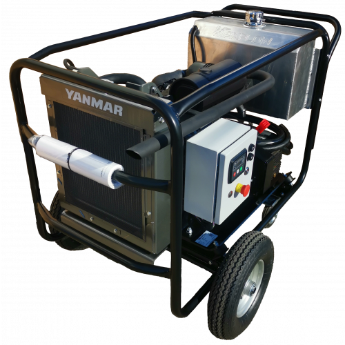 Maxflow Industrial Diesel Pressure Washer – Yanmar 3 Cylinder Water Cooled 18LPM 500 Bar Trolley Frame Maxflow Industrial Diesel Pressure Washer – Yanmar 3 Cylinder Water Cooled 18LPM 500 Bar Trolley Frame