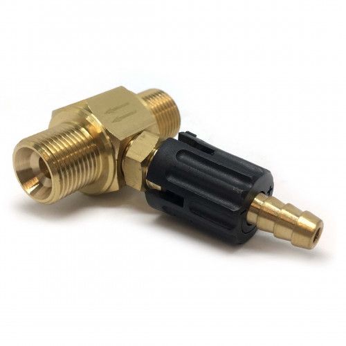 Adjustable Chemical Injector 3/8" (M/M) | 2.3mm Nozzle