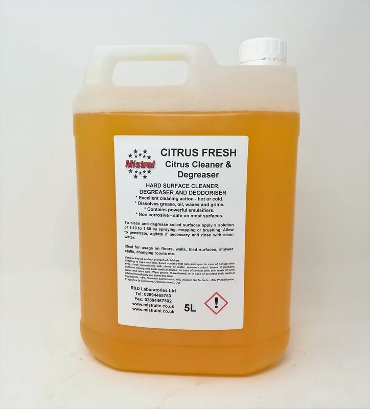 Citrus Cleaner & Degreaser 5L (ubik2000)