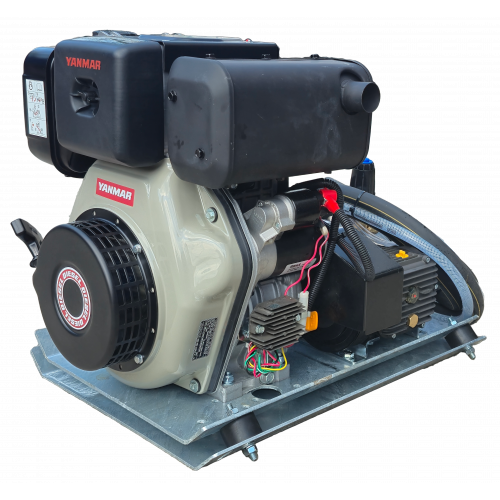 Maxflow Industrial Pressure Washer -Yanmar L100 21LPM Skid Frame