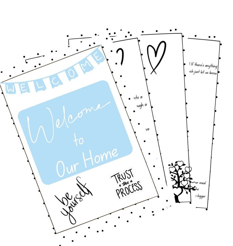 Welcome To Our Home Template