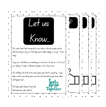 Let Us Know Book