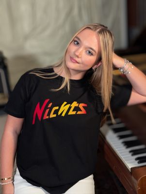 Nichts T-Shirt Schwarz