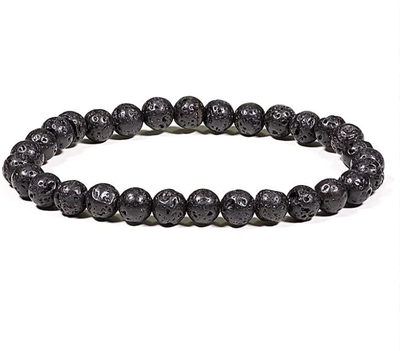 Bracelet Pierre de Lave Mixte