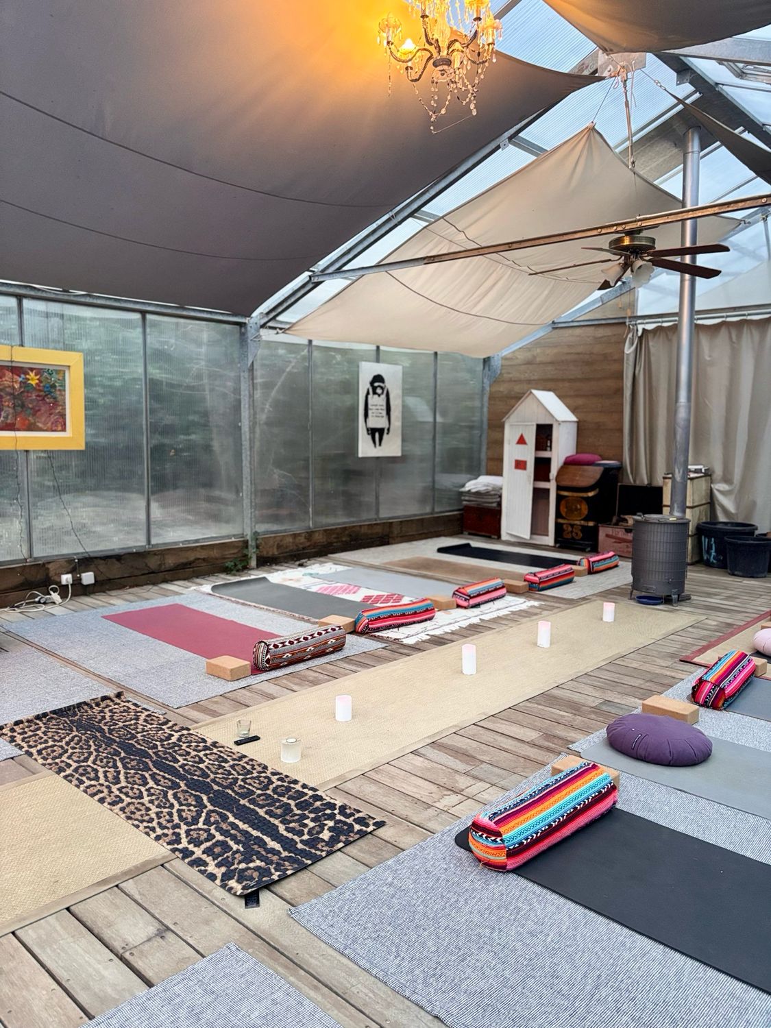 Cours collectif de yoga une heure