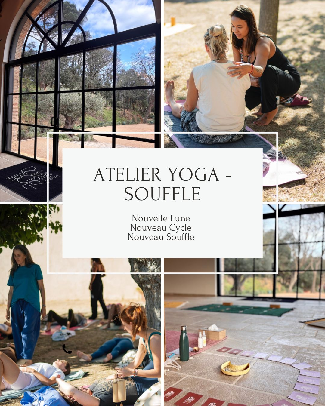 Atelier Yoga-Souffle au Domaine Tropez
