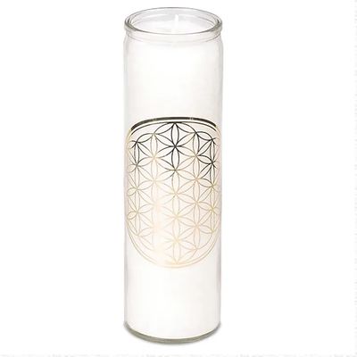 Bougie Parfumée Fleur de vie Blanche