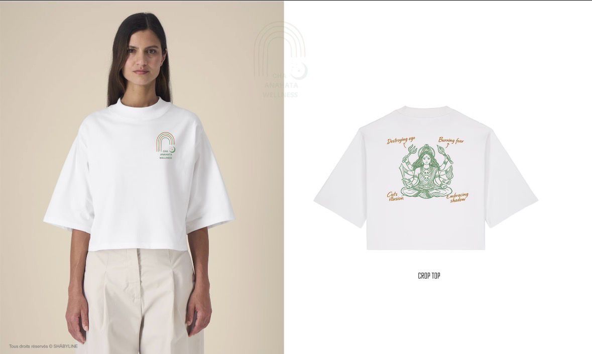 T shirt « Kali Ma » Cha Anahata Yoga T: M