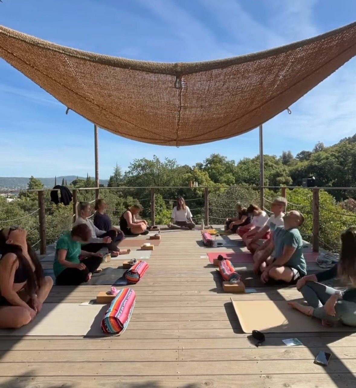 Plan de la tour Cours collectif de yoga une heure
