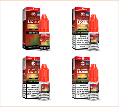 SC Red Line - Peach Passion Fruit - Nikotinsalz Liquid