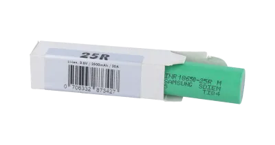 Samsung INR18650-25R 2500 mAh