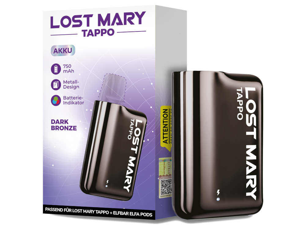 LOST MARY TAPPO AKKU 750 MAH, Farbe: Bronze