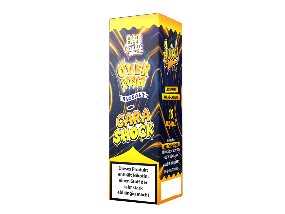 CARA SHOCK - BAD CANDY  JUICD - NIKOTINSALZ LIQUID