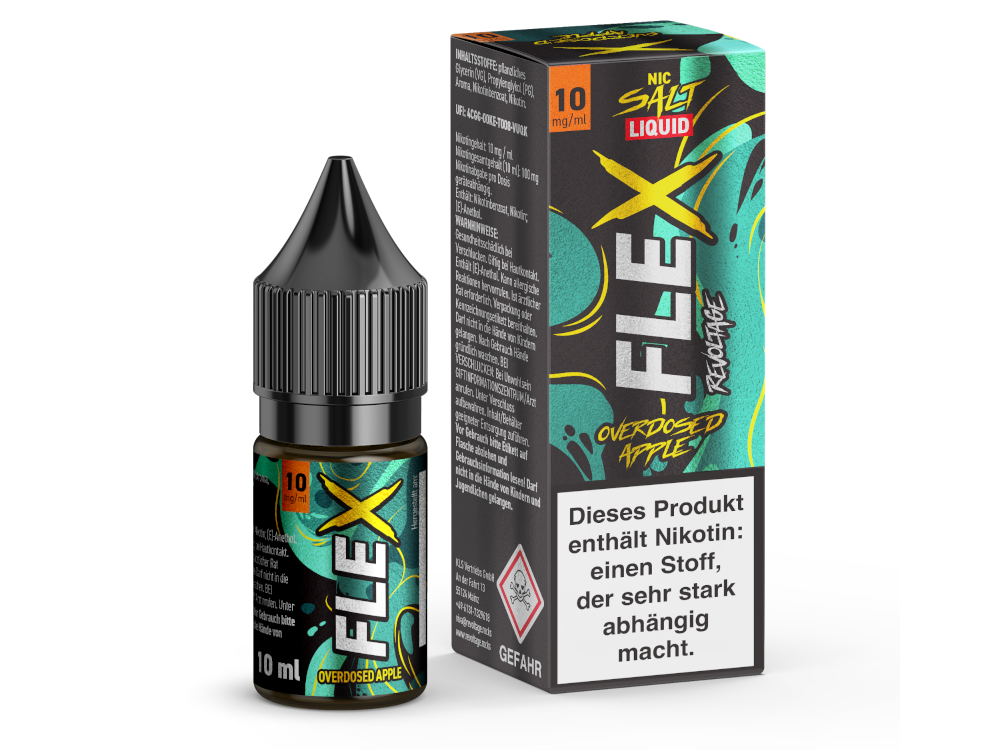 REVOLTAGE - APFEL FLEX NIKOTINSALZ LIQUID