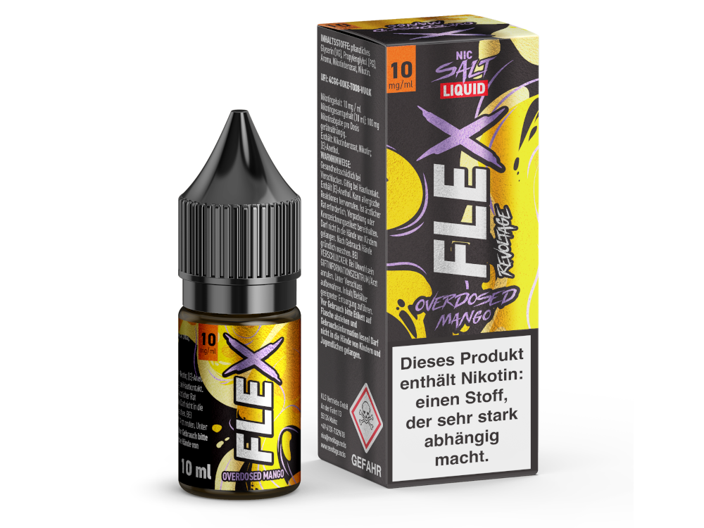 REVOLTAGE - MANGO FLEX NIKOTINSALZ LIQUID