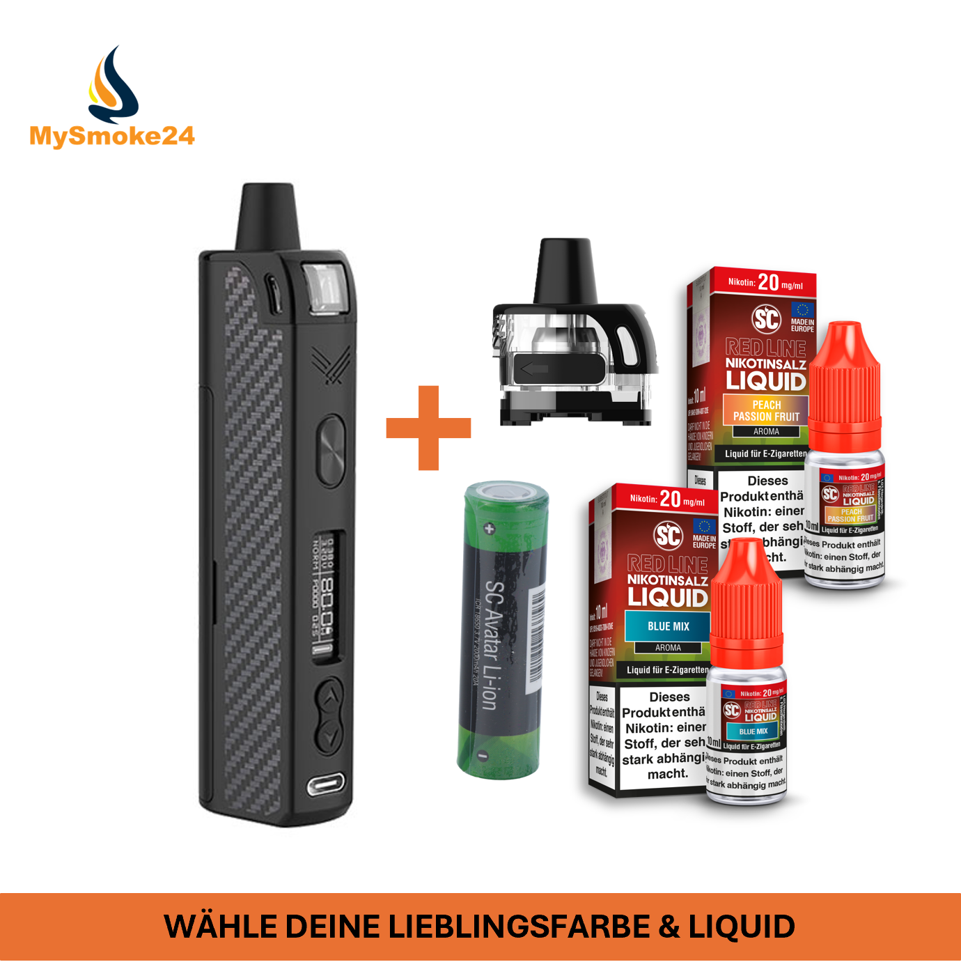 JESTERX STARTER SET MIT SC RED LINE LIQUID