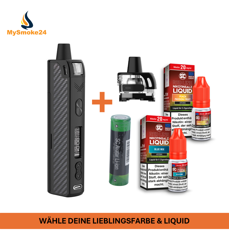 JESTERX STARTER SET MIT SC RED LINE LIQUID