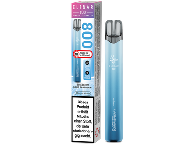 ELFBAR 800 BLUEBERRY SOUR RASPBERRY