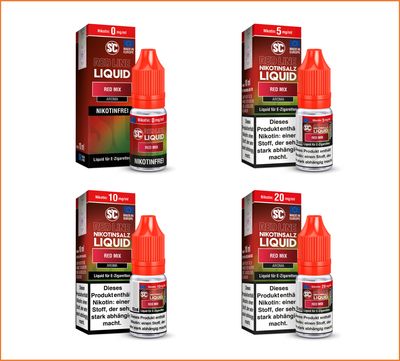 SC Red Line - Red Mix  - Nikotinsalz Liquid