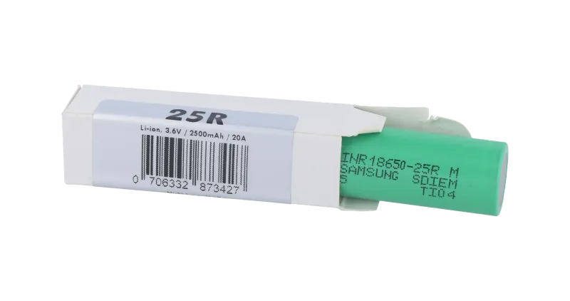 Samsung INR18650-25R 2500 mAh
