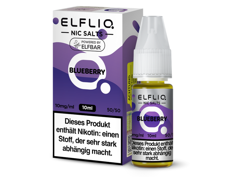 ELFBAR - BLUEBERRY 5X 10 ML LIQUID