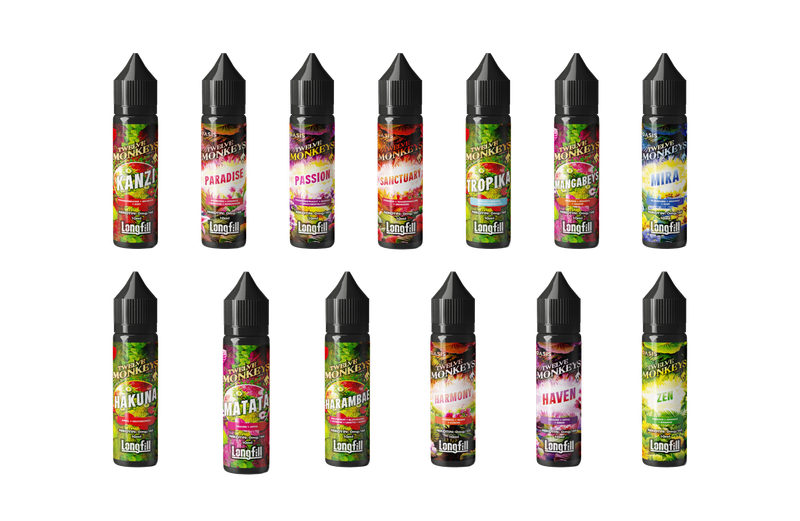 Twelve Monkeys - Longfills 10 ml