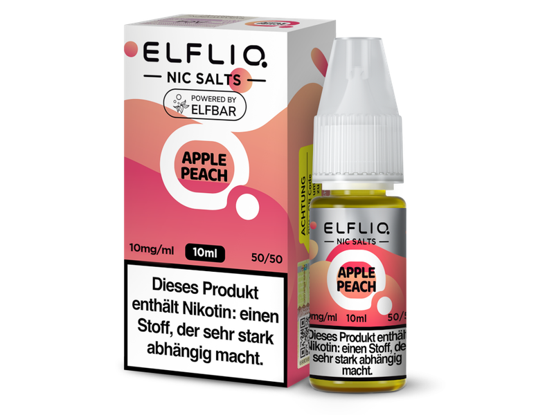 ELFBAR - APPLE PEACH 5X 10 ML LIQUID