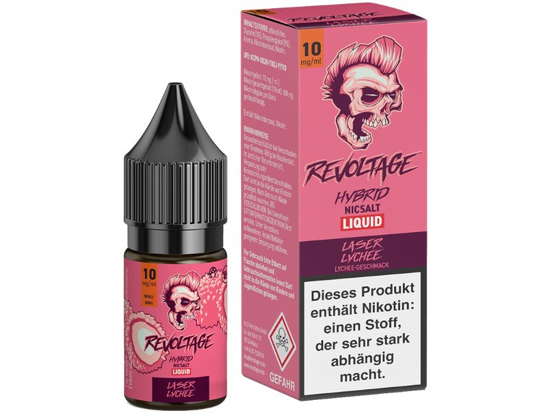 REVOLTAGE - LASER LYCHEE HYBRID NIKOTINSALZ LIQUID
