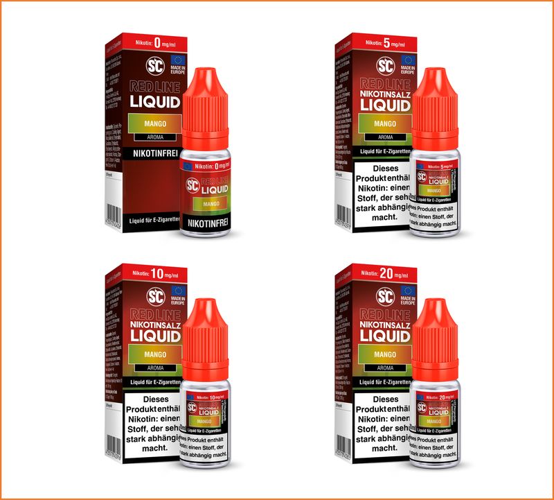 SC Red Line - Mango - Nikotinsalz Liquid