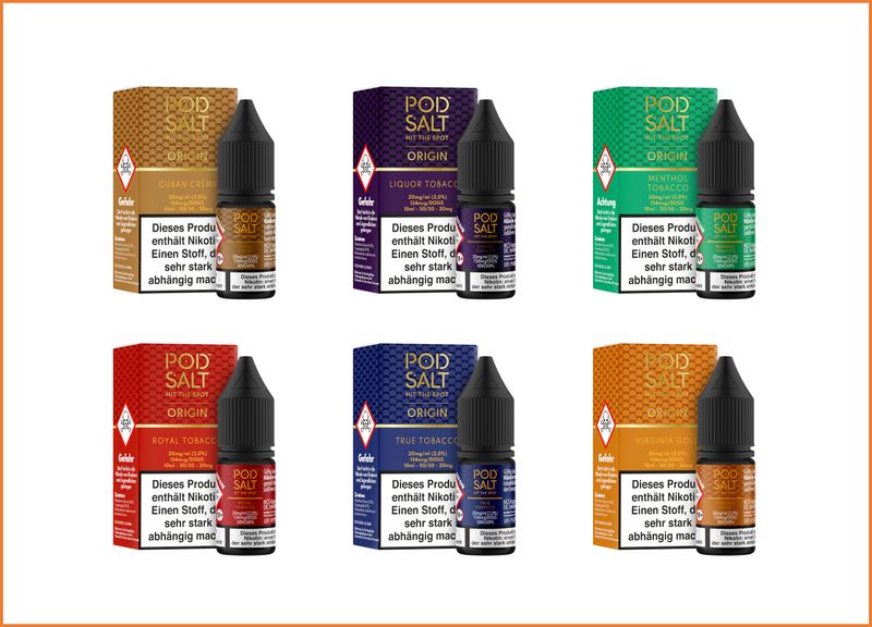 Pod Salt - Origin - Nikotinsalz Liquid