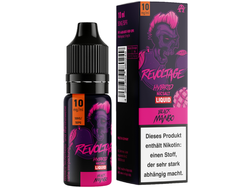 REVOLTAGE – BLACK MANGO HYBRID NIKOTINSALZ LIQUID