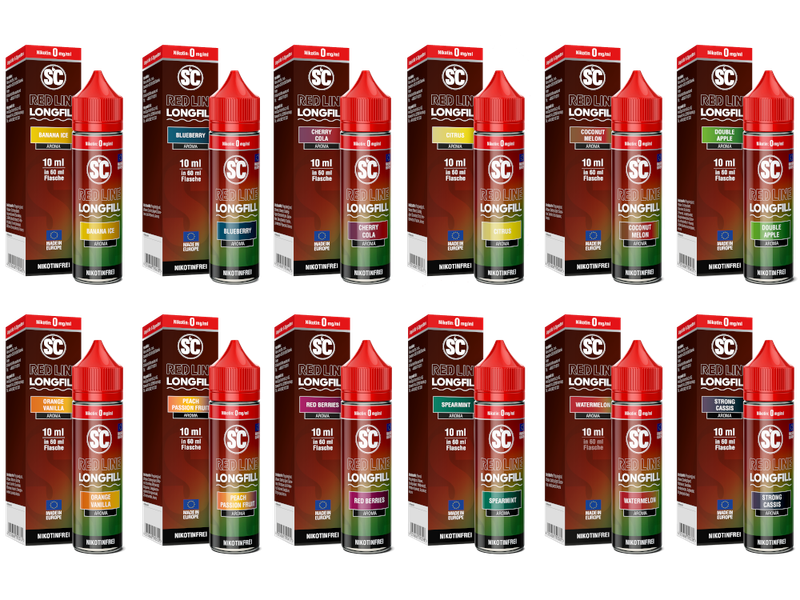 SC - Red Line - Longfills 10 ml