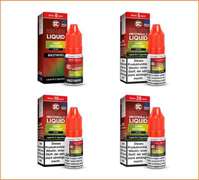SC Red Line - Lemon Cheesecake - Nikotinsalz Liquid