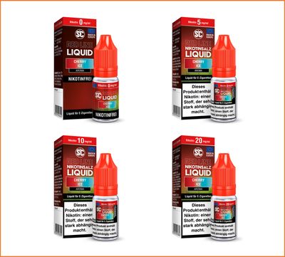 SC Red Line - Cherry Ice - Nikotinsalz Liquid