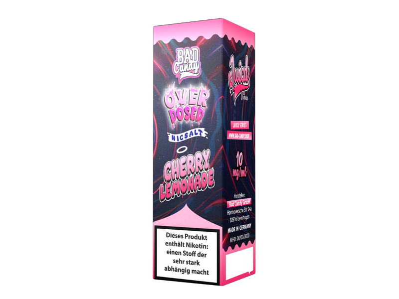 CHERRY LEMONADE - BAD CANDY  JUICD - NIKOTINSALZ LIQUID