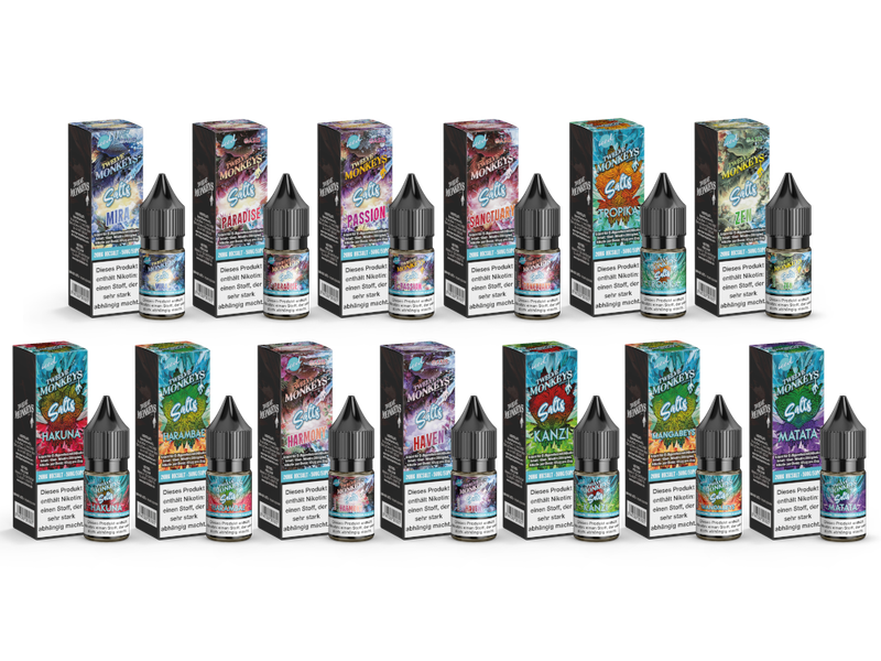 Twelve Monkeys - Iced - Nikotinsalz Liquid