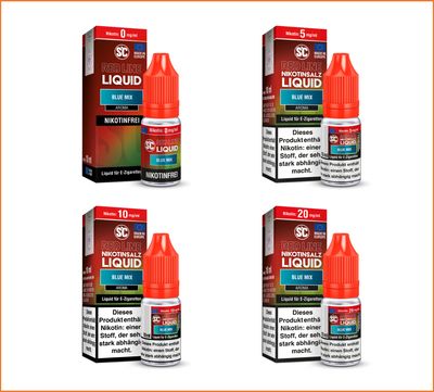 SC Red Line - Blue Mix - Nikotinsalz Liquid SC Red Line - Blue Mix - Nikotinsalz Liquid
